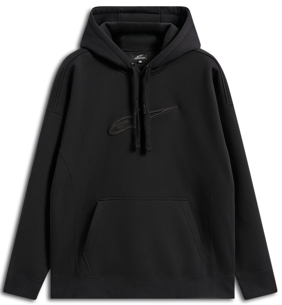 Hoodie oversized emergent blac