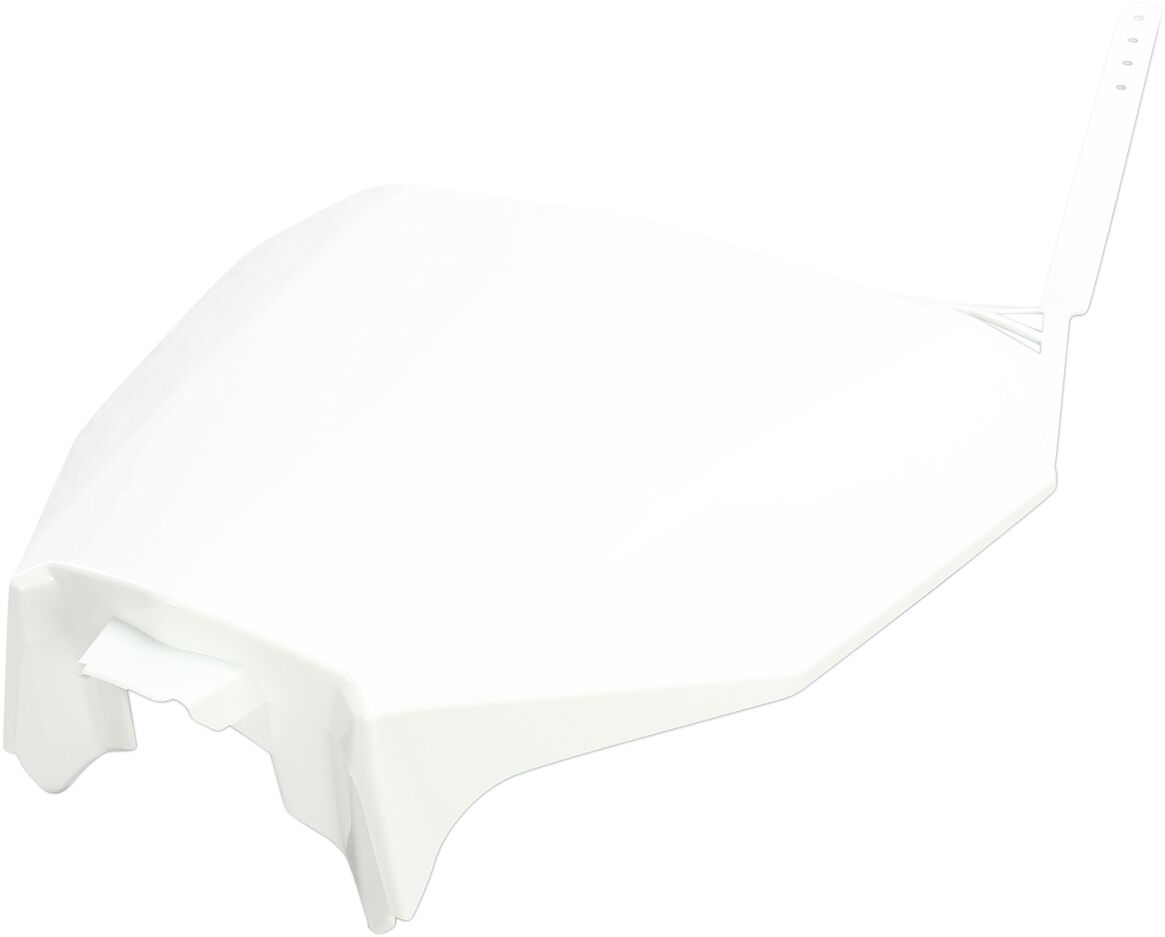 Esimene # plate crf450r/rx 17 wht