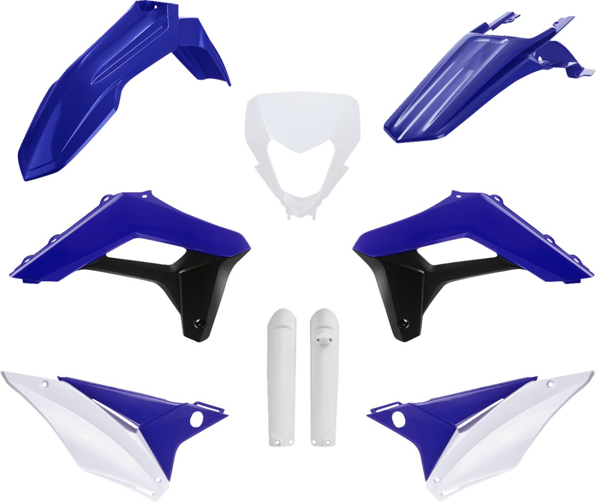 Bodykit full sherco 24- bl/wh