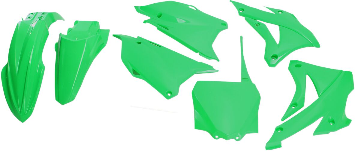 Plastikud kx85 14-21 flo green