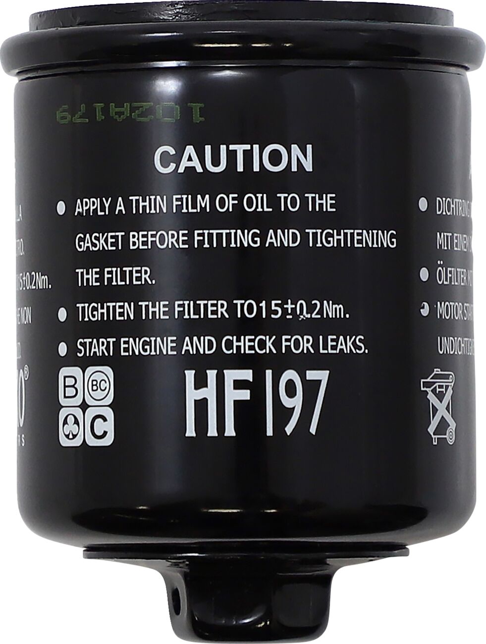 Filter oil polaris 200