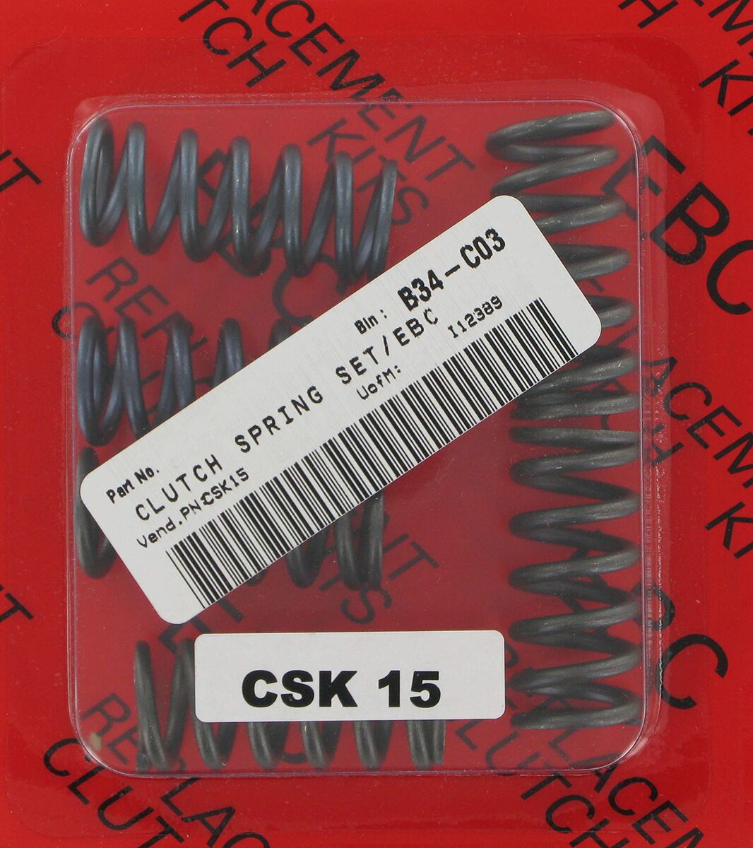 Sidur vedru komplekt csk