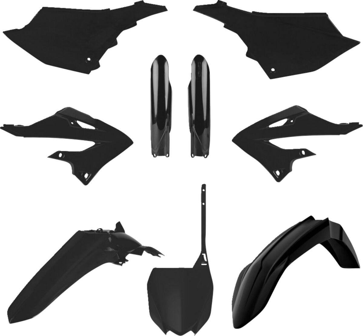 Plastikud full yz125/250 22- bl