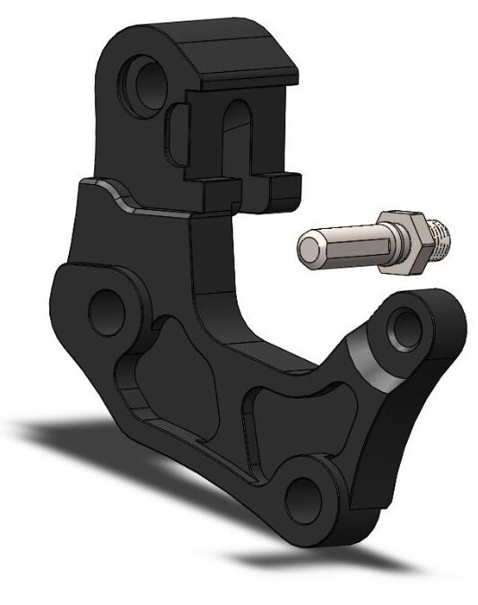 Pidur caliper adapter 320mm le