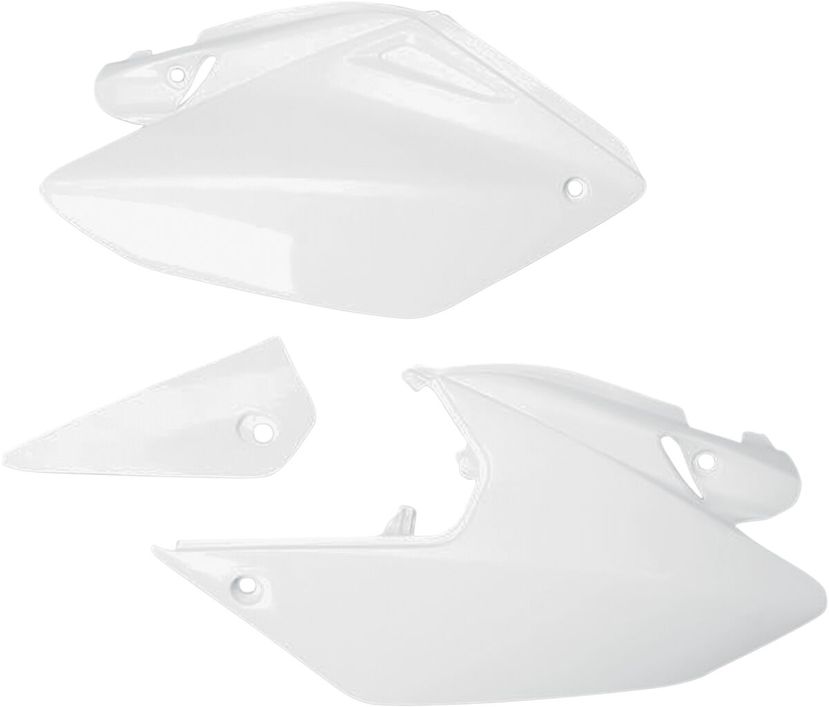 Panel side crf250x wht