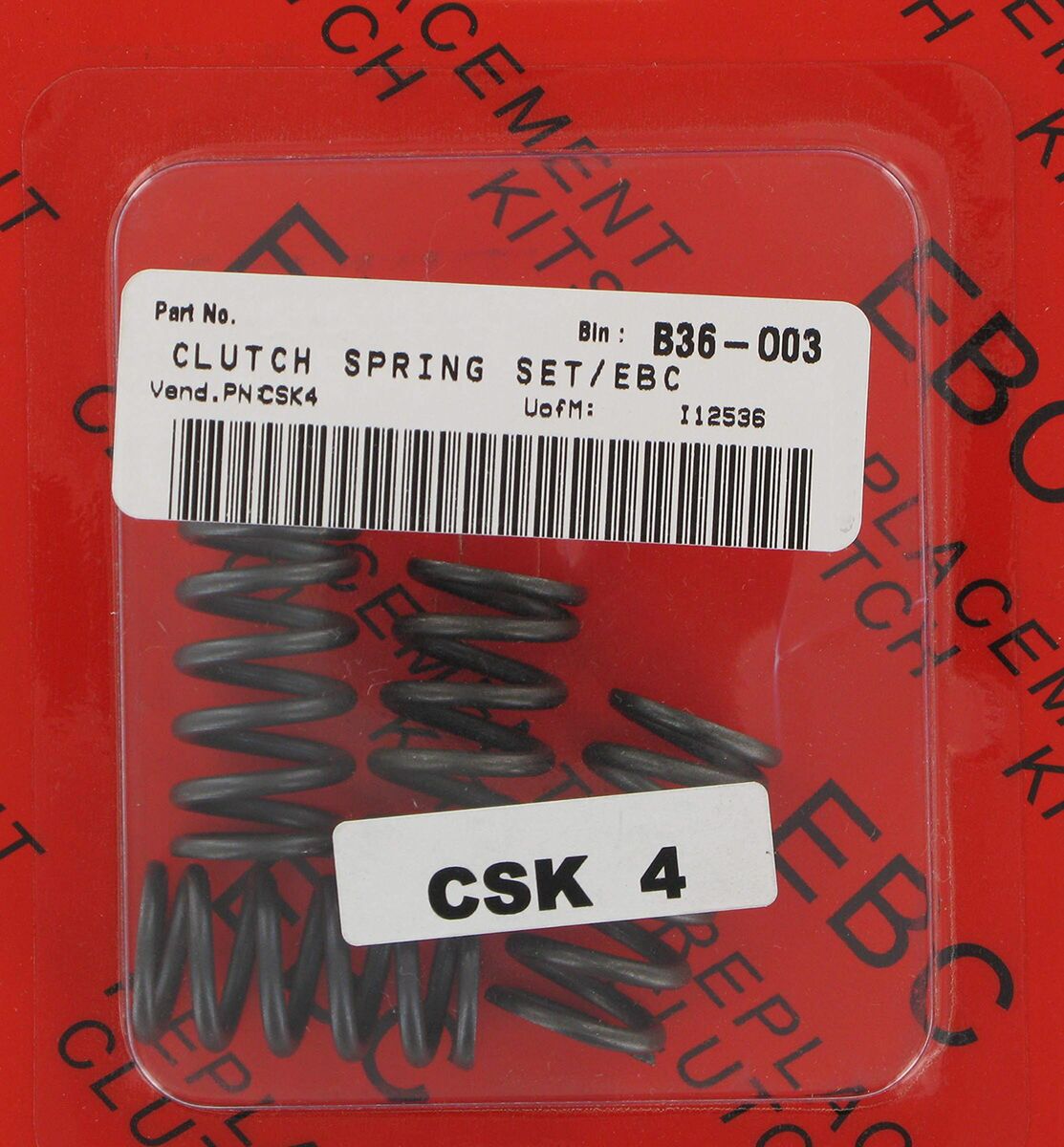 Sidur vedru komplekt csk