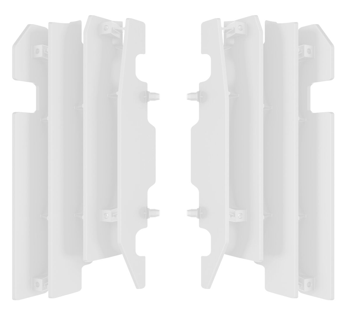 Rad louvers crf450 00-04 wh