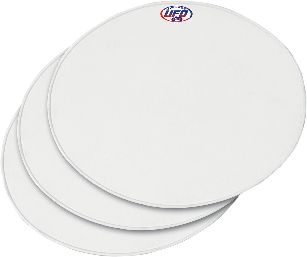 Komplekt uni oval plate wh 3pc