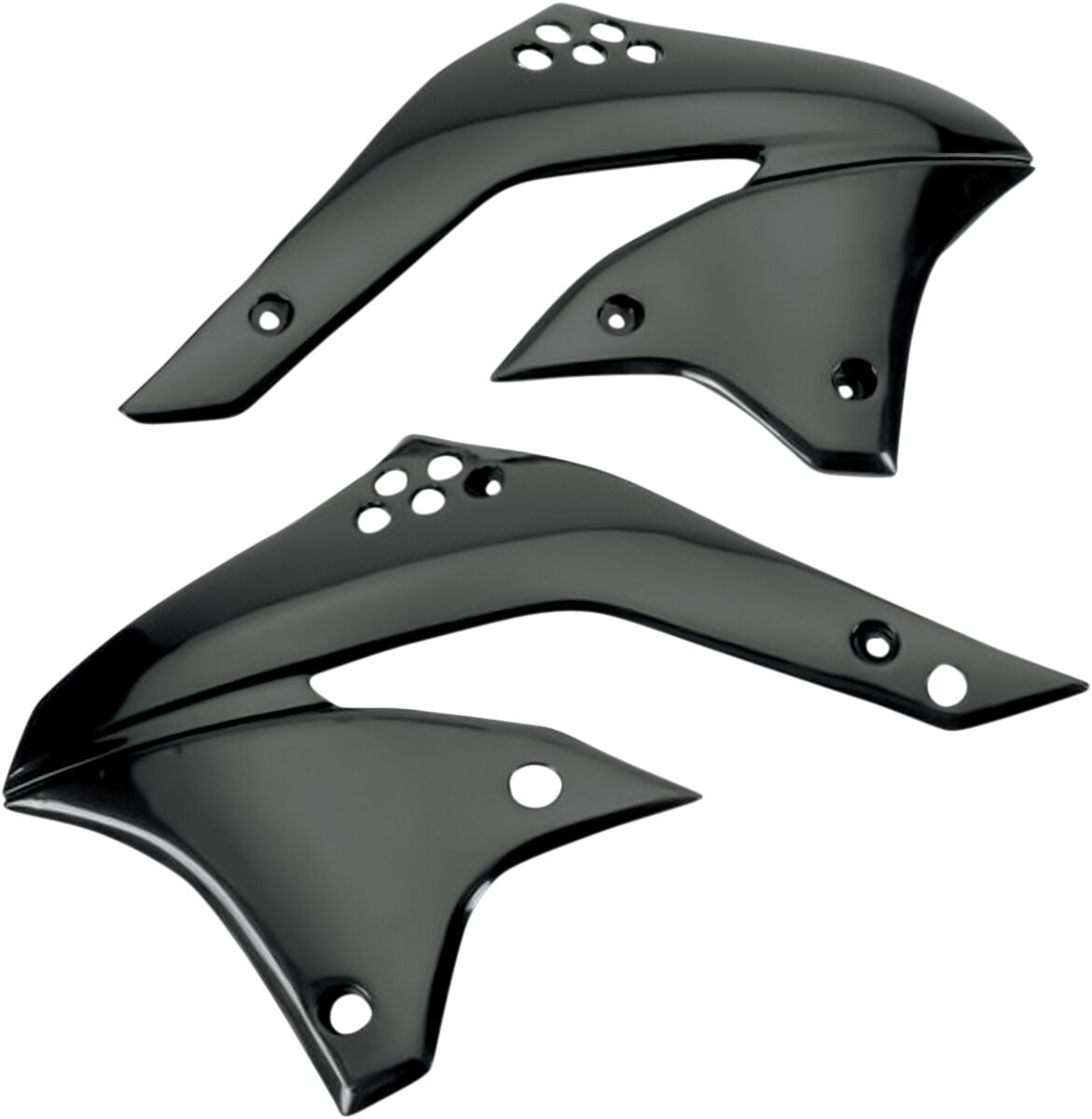 Shroud rad kxf450 06 blk