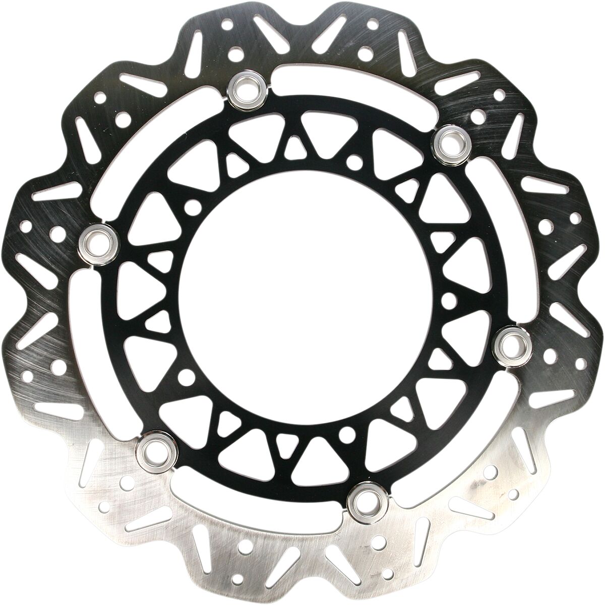 Pidur rtr flt vee wave blk fr