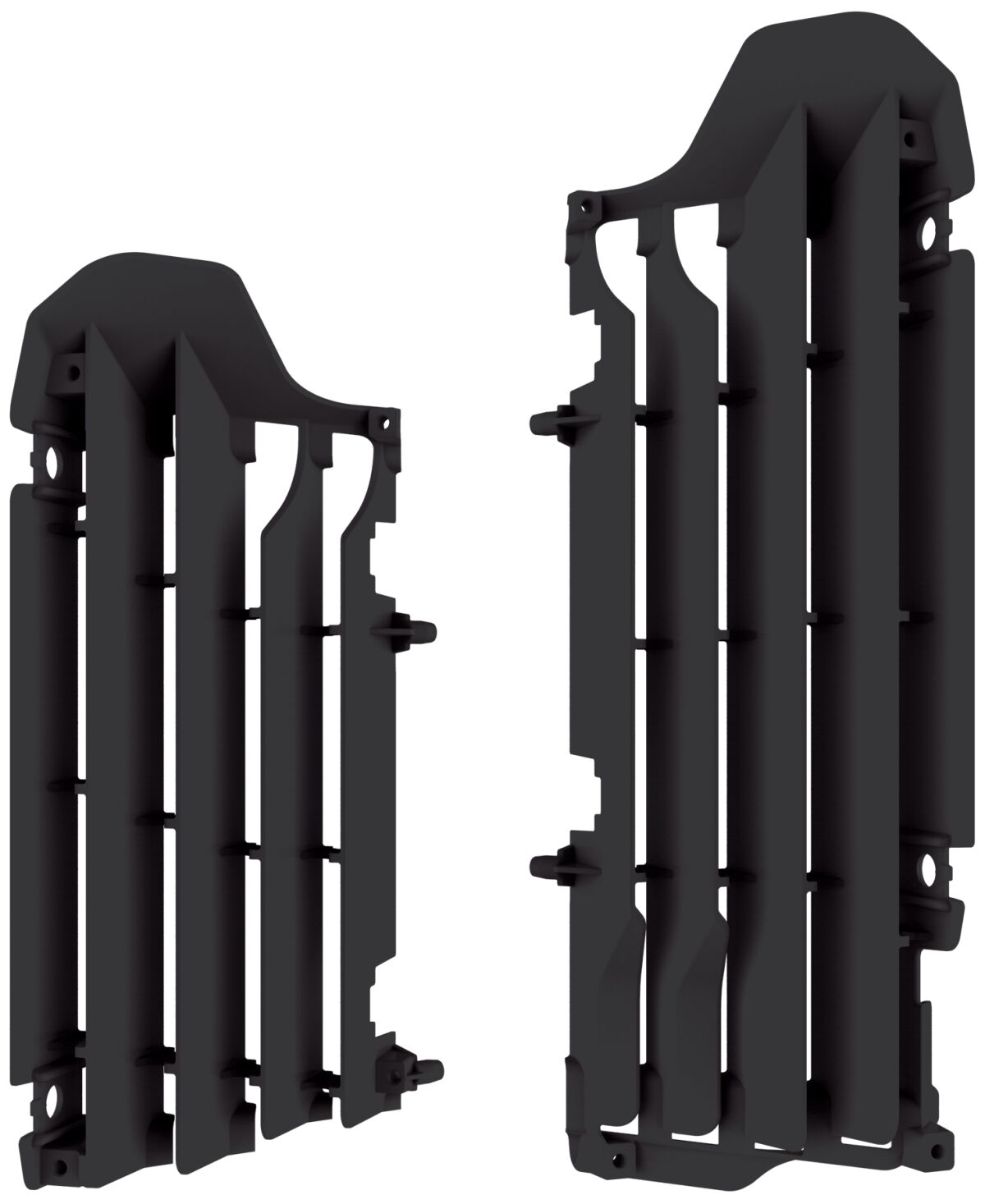 Rad louvers rmz450 18- bk