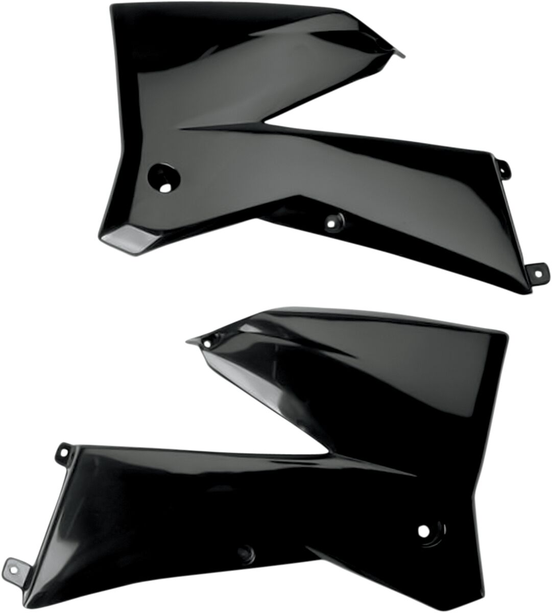 Shroud rad ktm 05 blk