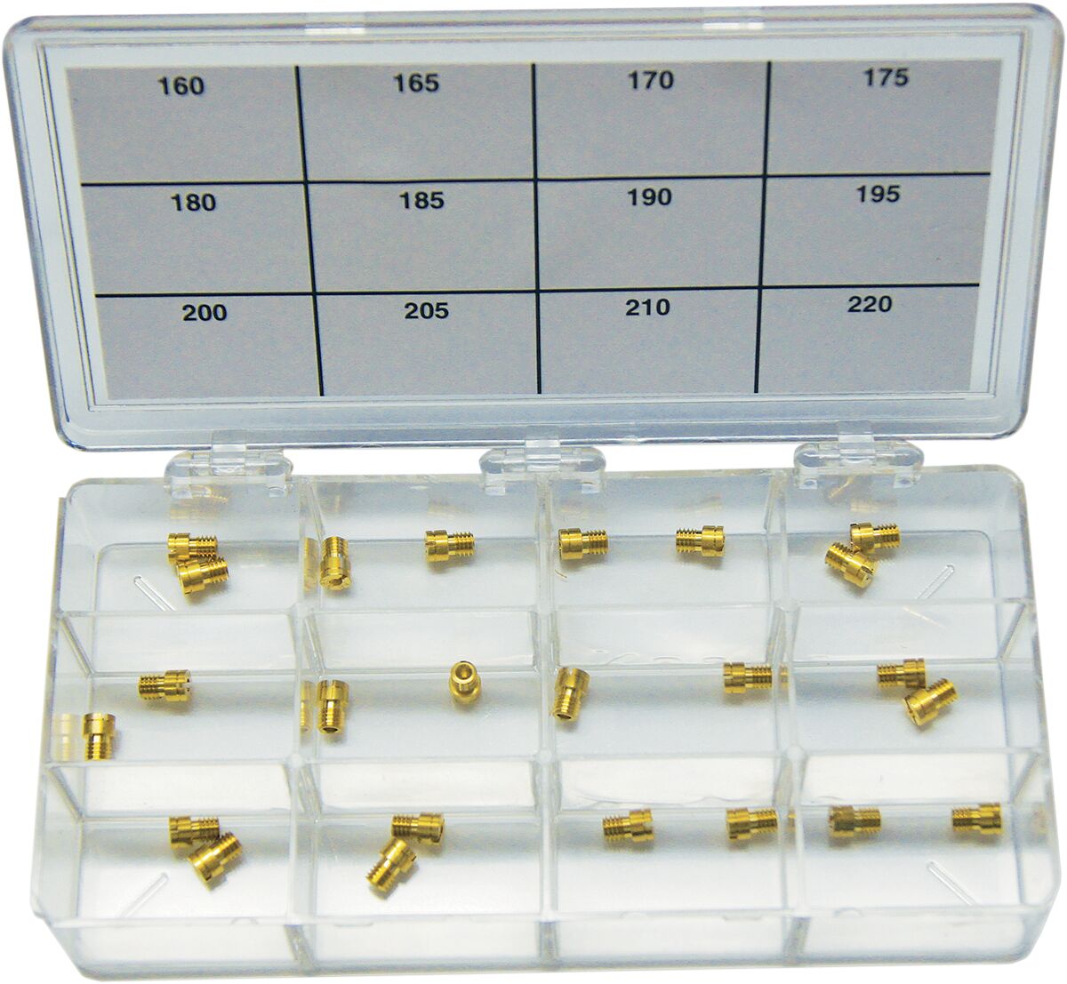 Karburaator düüs komplekt keihin hd 24pcs