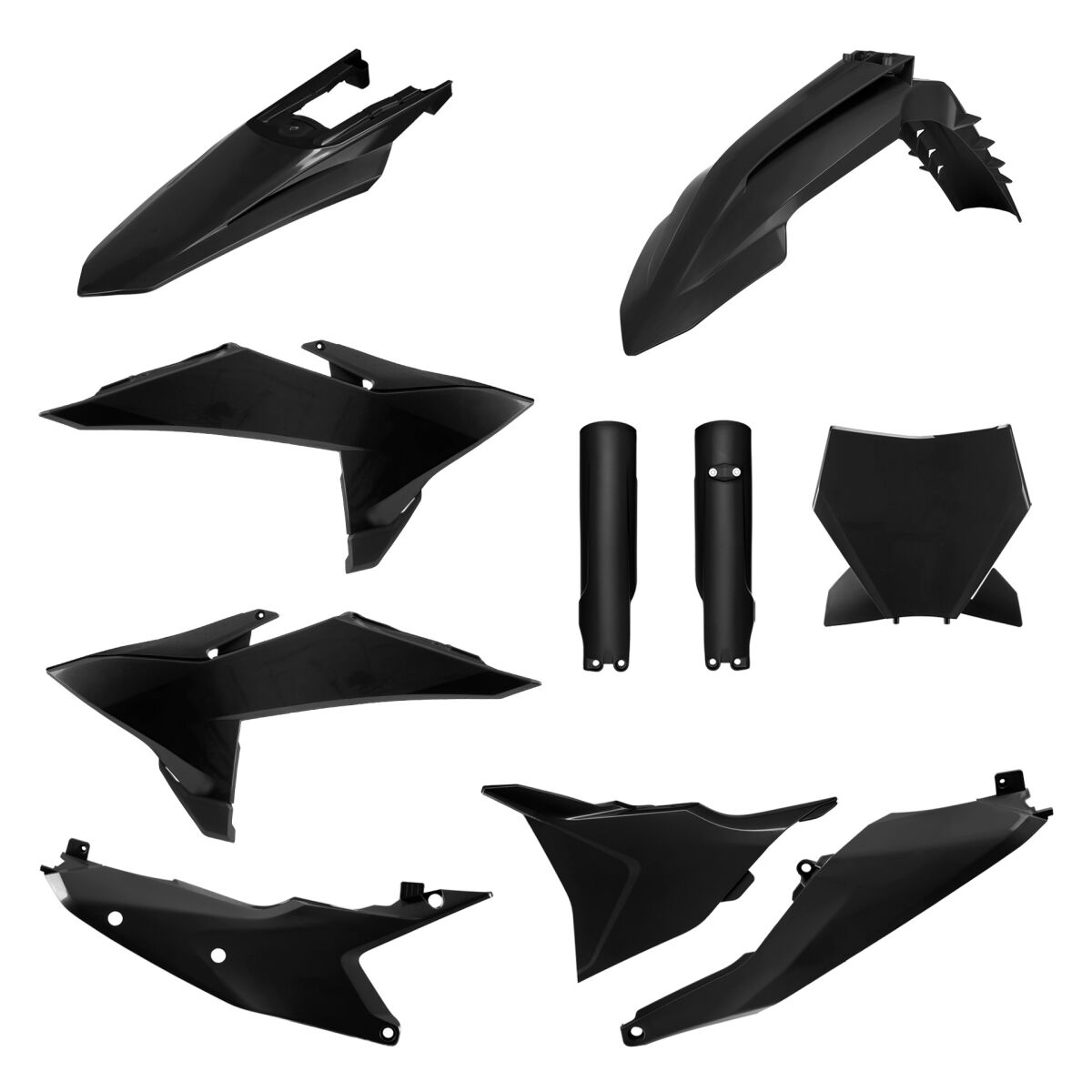 Plastikud full sx/sxf 25- black