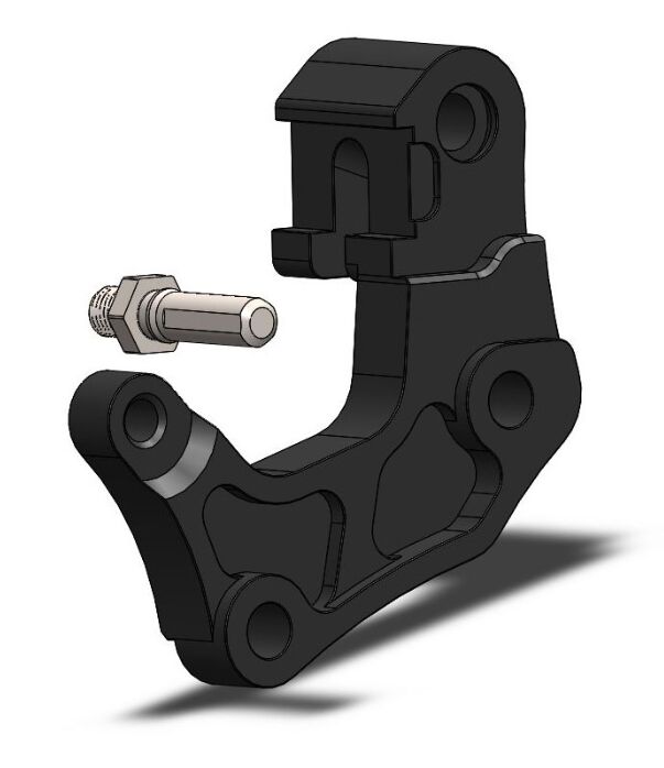 Pidur caliper adapter 320mm ri