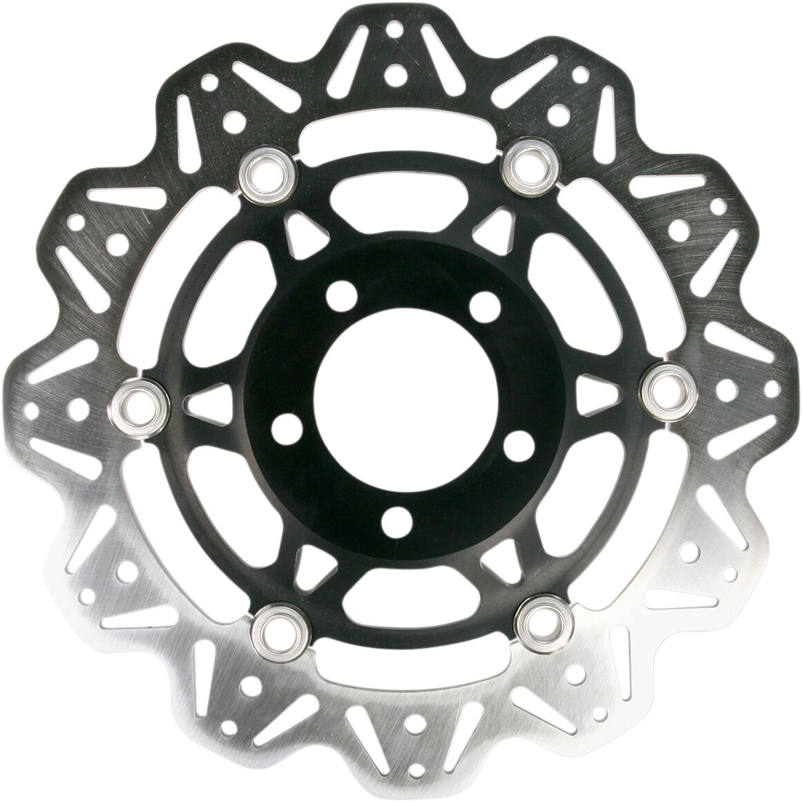 Pidur rtr flt vee wave blk fr