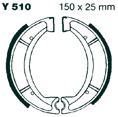 Pidur shoe grooved