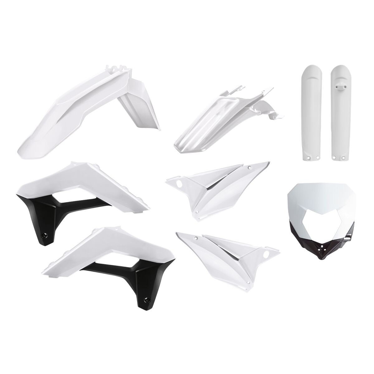 Plastikud full sherco 17- wh