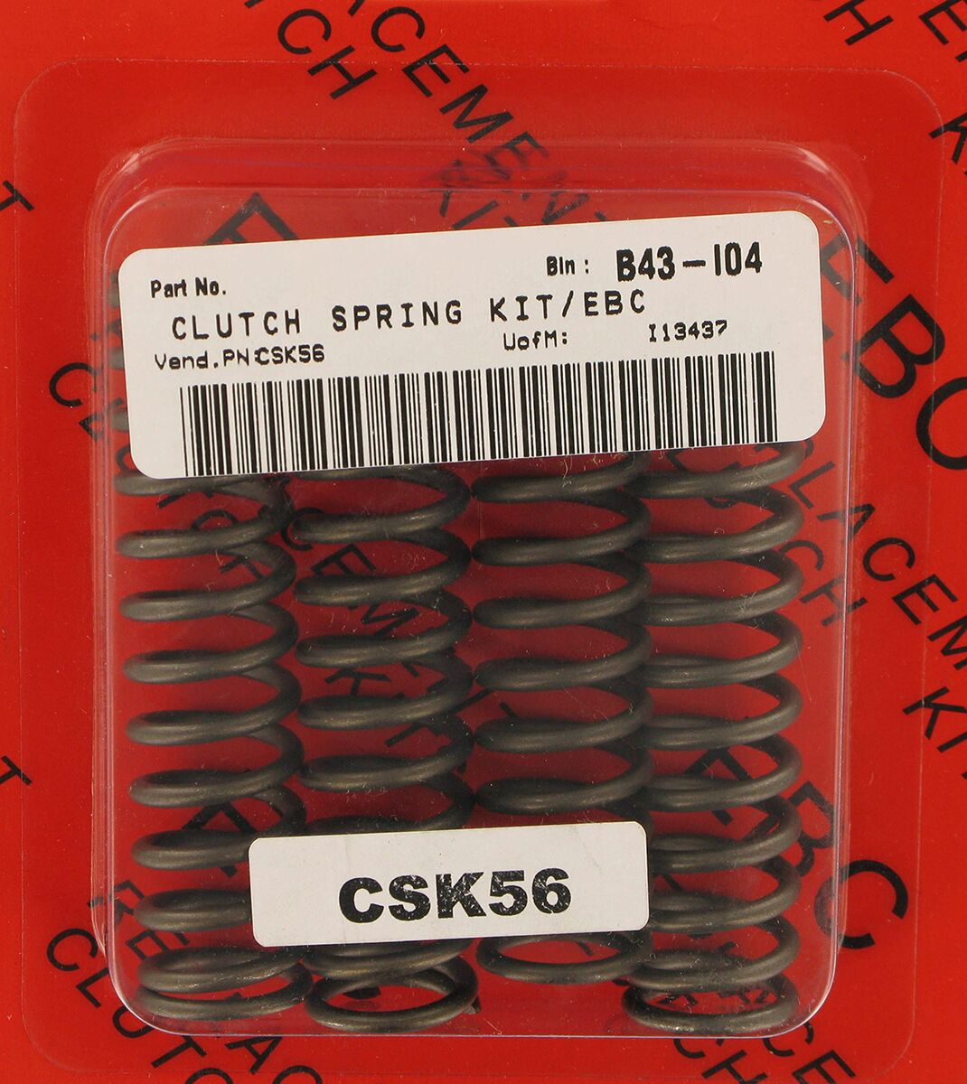 Sidur vedru komplekt csk