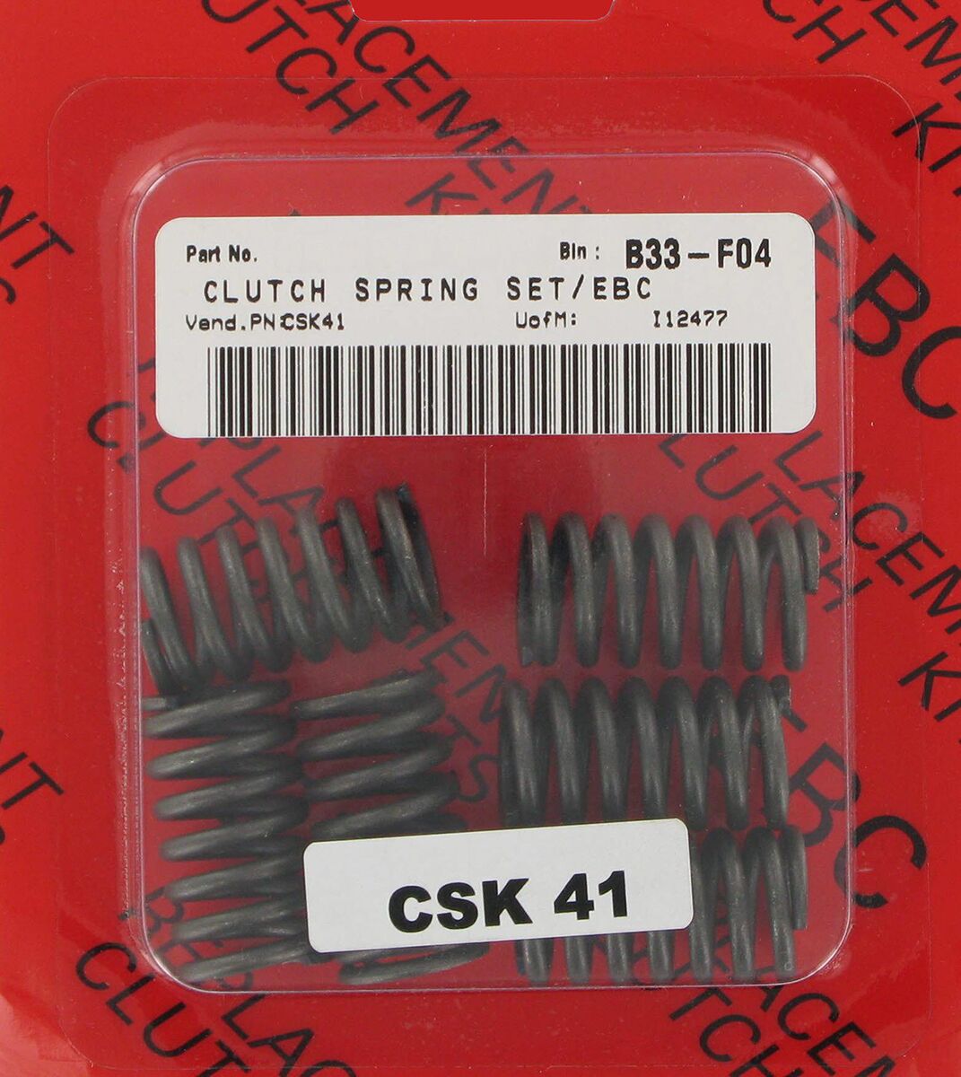 Sidur vedru komplekt csk