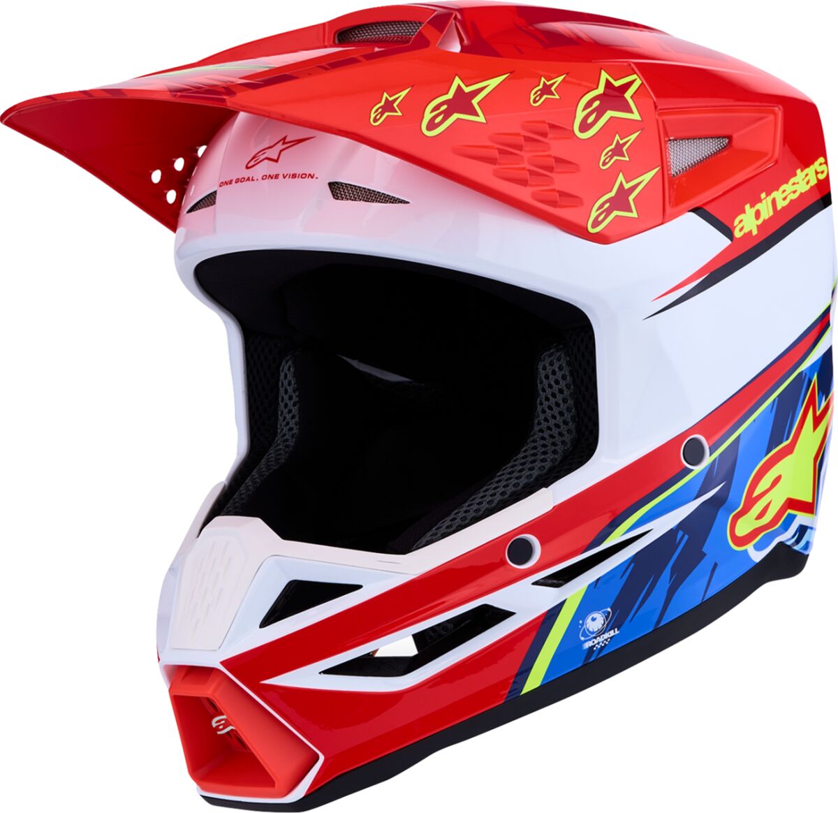 Kiiver sm3 falcon red/wht/blu