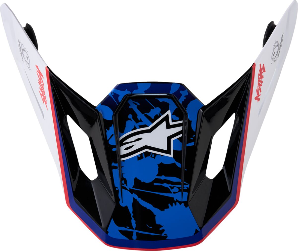 Visiir s-m7 blaster wh/bu/rd